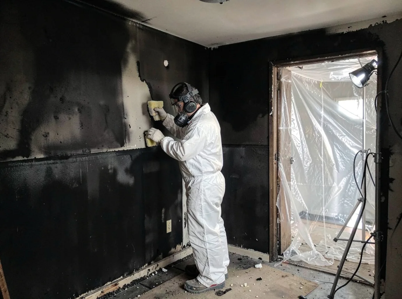 Fire Damage Restoration company in Witten, SD